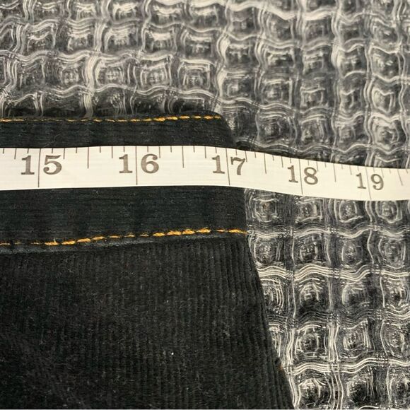 TOMMY HILFIGER Black Hipster Boot Corduroy Pants Women's 12 #772 - Picture 10 of 13